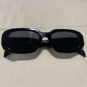 Prada Glossy Black Sunglasses